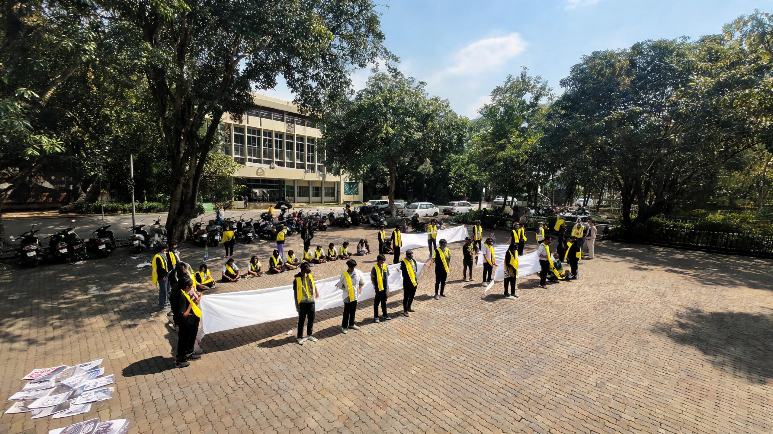 Mahasiswa UI Gelar Unjuk Rasa #MerebutKemerdekaan dengan Delapan Tuntutan