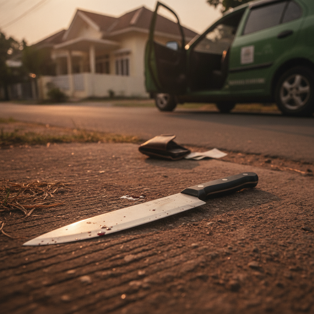 Polisi Ungkap Kronologi Penikaman Sopir Taksi dan Pencurian Mobil di Pamulang