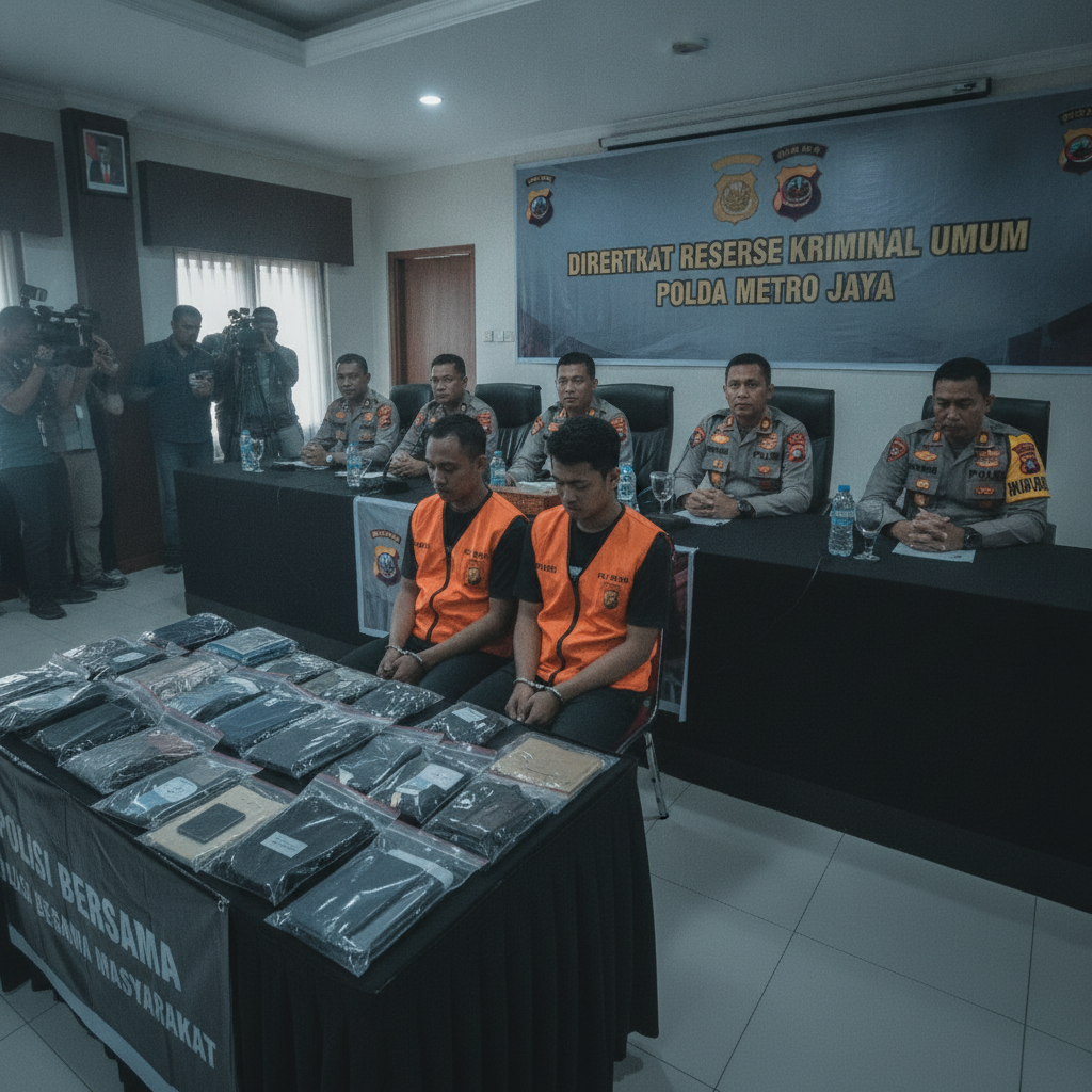 Dua Pelaku Pembunuhan Berencana di Pinang Ranti Ditangkap Polisi
